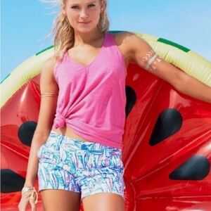 LILLY PULITZER Red Right Return shorts